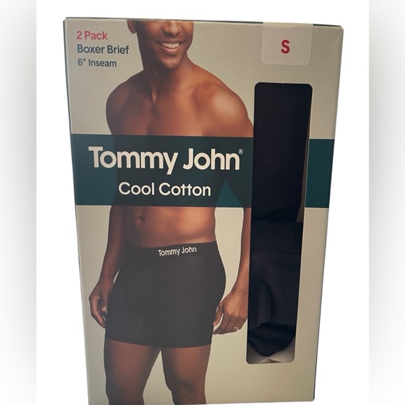 Tommy John Cool Cotton Boxer Brief 6”Inseam
2 pack Size Small - Picture 1 of 6